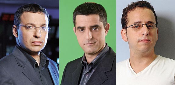 נדב פרי, ברוך קרא, רביב דרוקר / צלם: איל יצהר, אלדד רפאלי